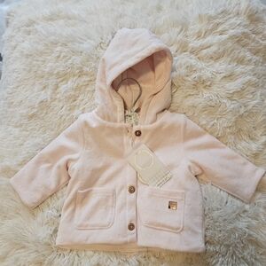 Carrement Beau Hooded Jacket Sz 3 Mos